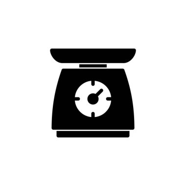 Simge logo tasarımını ölçeklendirir. Ağırlık ölçeği işareti ve simgesi