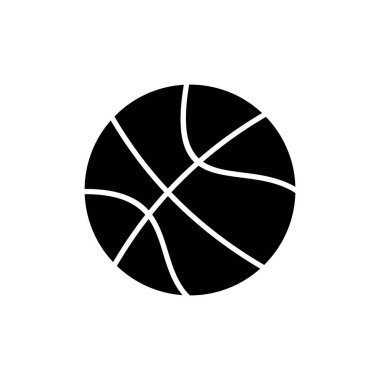 Basketbol ikonu logosu tasarımı. Basketbol tabelası ve sembol