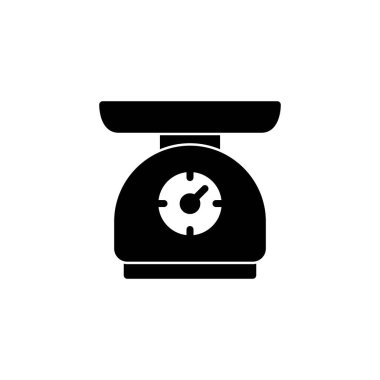 Simge logo tasarımını ölçeklendirir. Ağırlık ölçeği işareti ve simgesi