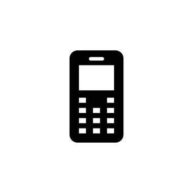 Telefon simgesi logosu tasarımı. Çağrı kodu ve sembol. telefon sembolü