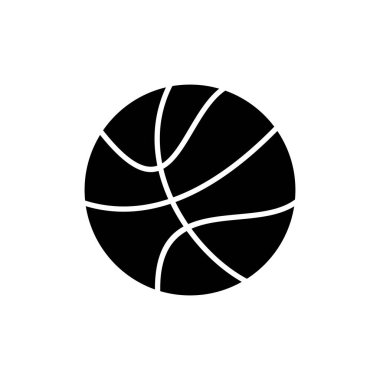 Basketbol ikonu logosu tasarımı. Basketbol tabelası ve sembol