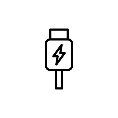 Usb simgesi logo tasarımı. Flaş disk işareti ve sembol. Flaş bellek. usb yükleniyor