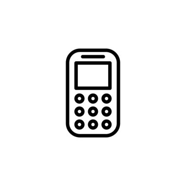 Telefon simgesi logosu tasarımı. Çağrı kodu ve sembol. telefon sembolü