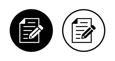 Not simgesi logo tasarımı. not defteri işareti ve sembol