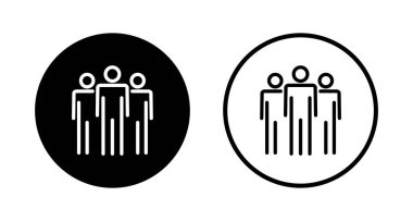 insan simgesi logosu tasarımı. İmza ve sembol. Kullanıcı Simgesi vektörü