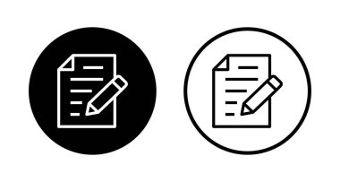 Not simgesi logo tasarımı. not defteri işareti ve sembol