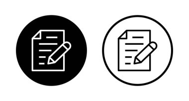 Not simgesi logo tasarımı. not defteri işareti ve sembol