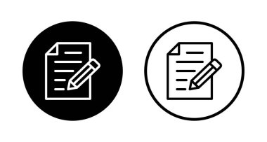 Not simgesi logo tasarımı. not defteri işareti ve sembol