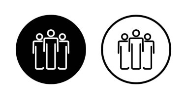 insan simgesi logosu tasarımı. İmza ve sembol. Kullanıcı Simgesi vektörü