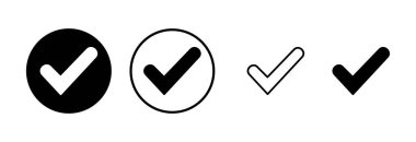 İşaret simgesi logo tasarımını kontrol et. İşaret işareti ve sembol