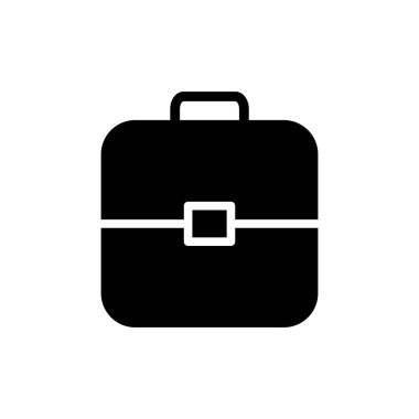 Uygulamalar ve web siteleri için evrak çantası simgesi. Bavul işareti ve sembol. bagaj sembolü.