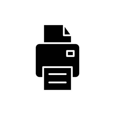 Uygulamalar ve web siteleri için simge yazdır. yazıcı işareti ve sembol