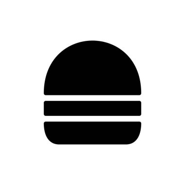 Uygulamalar ve web siteleri için burger simgesi. Hamburger ve sembol. hamburger