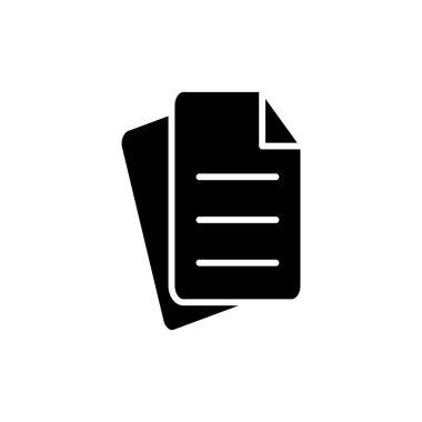 Uygulamalar ve web siteleri için belge simgesi. Belgeyi düzenle. Kağıt ve sembol. Dosya Simgesi