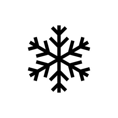 Uygulamalar ve web siteleri için kar simgesi. kar tanesi işareti ve sembol