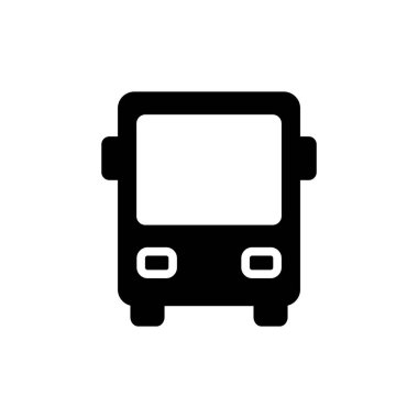 Uygulamalar ve web siteleri için otobüs simgesi. otobüs işareti ve sembol