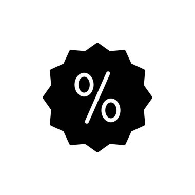 Uygulamalar ve web siteleri için indirim simgesi. İndirim etiketi ve sembolü