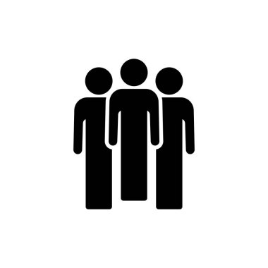 uygulamalar ve web siteleri için insan simgesi. İmza ve sembol. Kullanıcı Simgesi vektörü