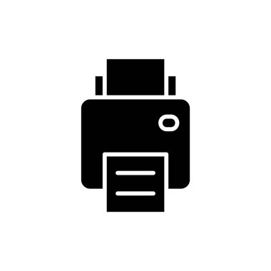 Uygulamalar ve web siteleri için simge yazdır. yazıcı işareti ve sembol