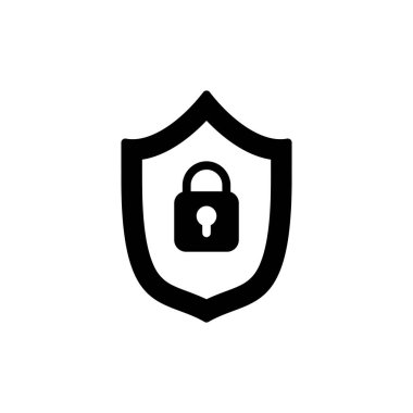 Uygulamalar ve web siteleri için güvenlik simgesi. Koruma ikonu. Özel hayat. vpn