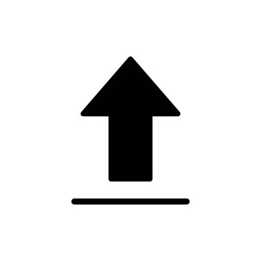 Uygulamalar ve web siteleri için simge sembolü yükle. veri işareti ve sembolü yükle