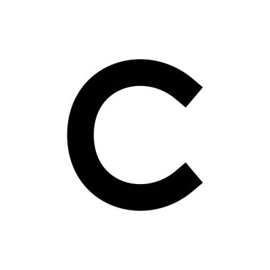 Uygulamalar ve web siteleri için telif hakkı simgesi. telif hakkı işareti ve sembol