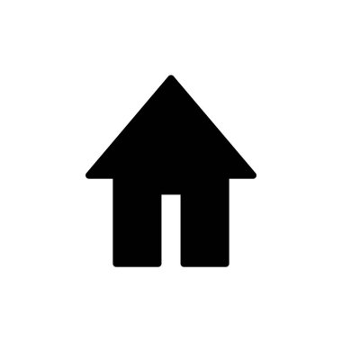 Uygulamalar ve web siteleri için ev simgesi. Ev işareti ve sembol