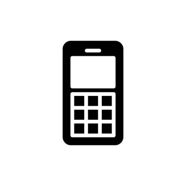 Uygulamalar ve web siteleri için telefon simgesi. Çağrı kodu ve sembol. telefon sembolü