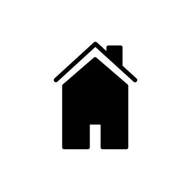 Uygulamalar ve web siteleri için ev simgesi. Ev işareti ve sembol