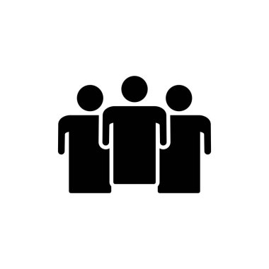 uygulamalar ve web siteleri için insan simgesi. İmza ve sembol. Kullanıcı Simgesi vektörü