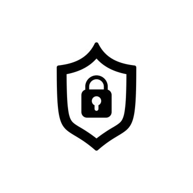 Uygulamalar ve web siteleri için güvenlik simgesi. Koruma ikonu. Özel hayat. vpn