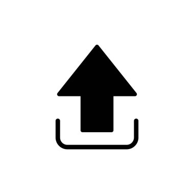 Uygulamalar ve web siteleri için simge sembolü yükle. veri işareti ve sembolü yükle