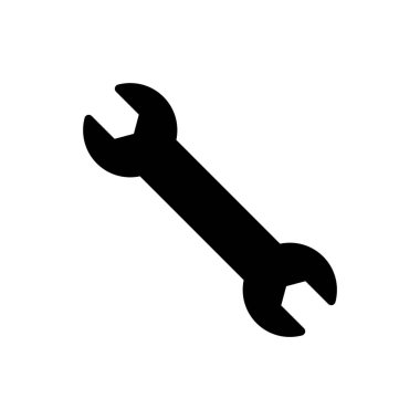 Uygulamalar ve web siteleri için simge simgesi aç. Tamir ikonu. araç işareti ve sembol