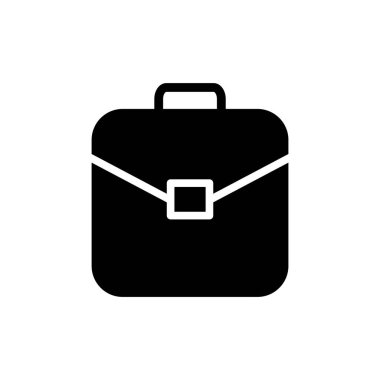 Uygulamalar ve web siteleri için evrak çantası simgesi. Bavul işareti ve sembol. bagaj sembolü.