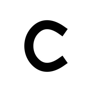 Uygulamalar ve web siteleri için telif hakkı simgesi. telif hakkı işareti ve sembol