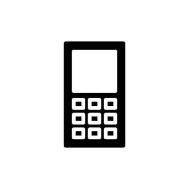 Uygulamalar ve web siteleri için telefon simgesi. Çağrı kodu ve sembol. telefon sembolü