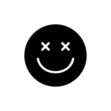 Uygulamalar ve web siteleri için gülümseme simgesi. Gülümseme simgesi. Geribildirim işareti ve sembol