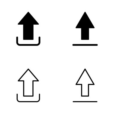 Simge vektörünü yükle. veri işareti ve sembolü yükle