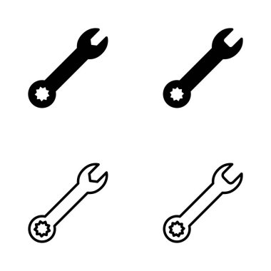 Simge vektörünü kilitle. Tamir ikonu. araç işareti ve sembol