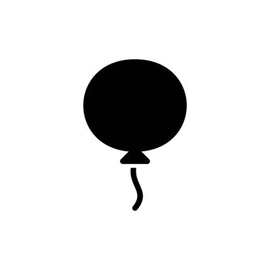 Uygulamalar ve web siteleri için balon simgesi. Parti balonu işareti ve sembolü