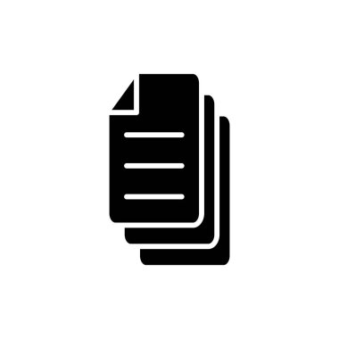 Uygulamalar ve web siteleri için belge simgesi. Belgeyi düzenle. Kağıt ve sembol. Dosya Simgesi