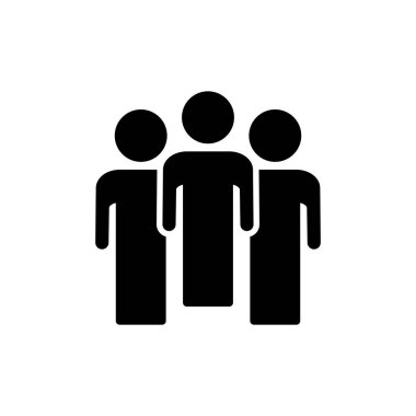 uygulamalar ve web siteleri için insan simgesi. İmza ve sembol. Kullanıcı Simgesi vektörü