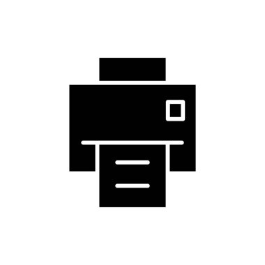 Uygulamalar ve web siteleri için simge yazdır. yazıcı işareti ve sembol