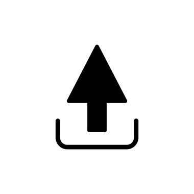 Uygulamalar ve web siteleri için simge sembolü yükle. veri işareti ve sembolü yükle