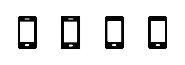 Telefon simgesi vektörü. Çağrı kodu ve sembol. telefon sembolü