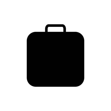 Uygulamalar ve web siteleri için evrak çantası simgesi. Bavul işareti ve sembol. bagaj sembolü.