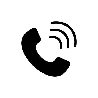 Uygulamalar ve web siteleri için simge ara. Telefon işareti ve sembol. Telefon ikonu. Bizimle irtibata geç 