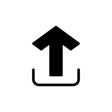 Uygulamalar ve web siteleri için simge sembolü yükle. veri işareti ve sembolü yükle