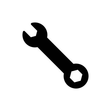 Uygulamalar ve web siteleri için simge simgesi aç. Tamir ikonu. araç işareti ve sembol