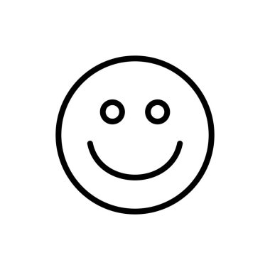 Uygulamalar ve web siteleri için gülümseme simgesi. Gülümseme simgesi. Geribildirim işareti ve sembol